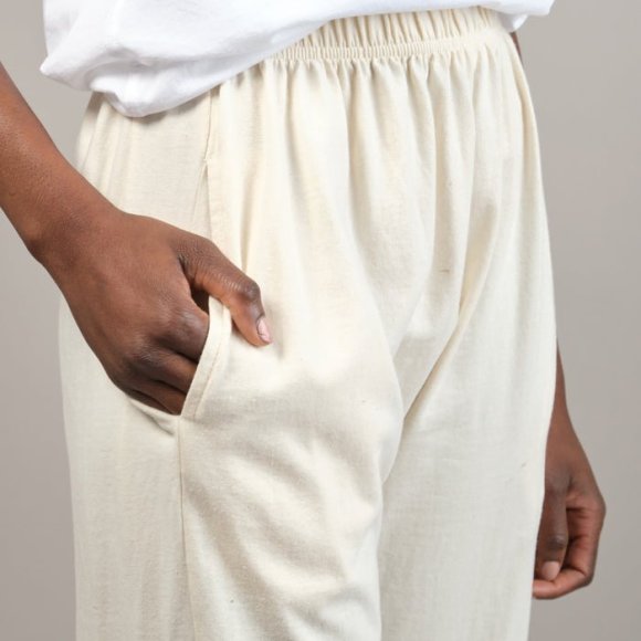 Easy Pants in Natural Organic Cotton | The Collaborative Store