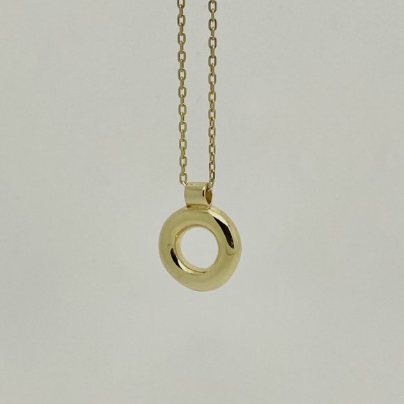 'J' 'O' 'R' 'S' Initial Pendant in Gold | The Collaborative Store