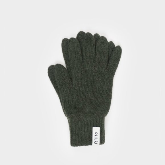 Anita Recycled Cashmere Gloves in Forest Green | The Collaborative Store