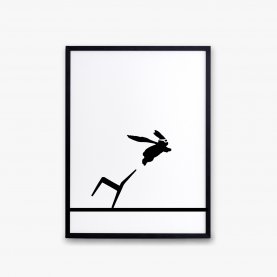 Superhero Rabbit Print | The Collaborative Store