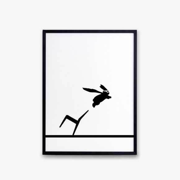 Superhero Rabbit Print | The Collaborative Store