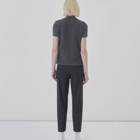 Palla Knitted Trousers in Charcoal | The Collaborative Store
