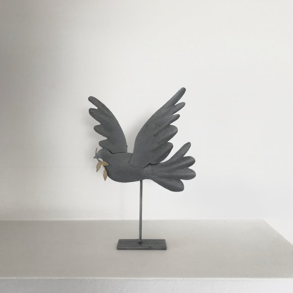 Decorative Mini Dove in Silver (Exclusive) | The Collaborative Store