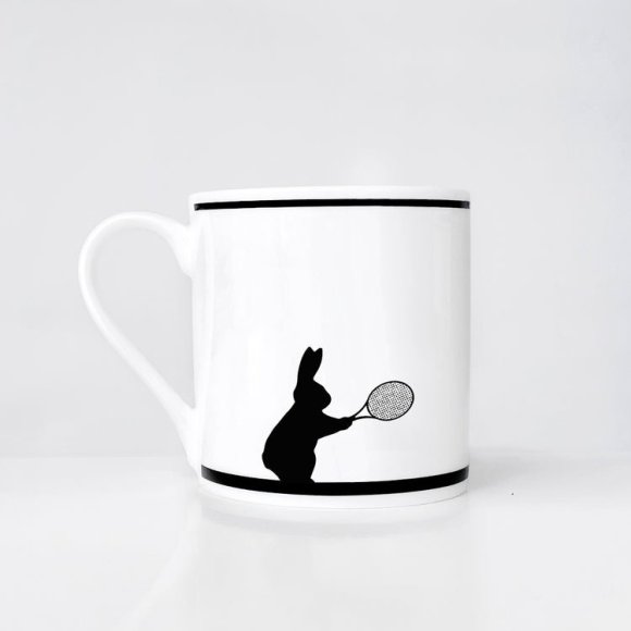 Tennis Rabbit Mug | The Collaborative Store