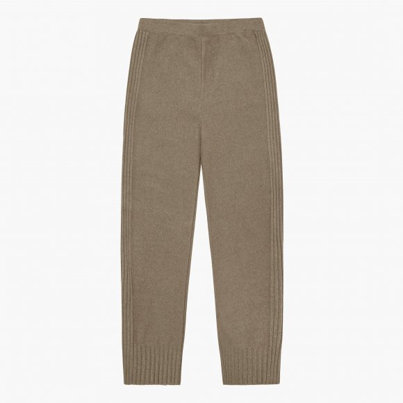 Luka Knitted Pants in Taupe | The Collaborative Store