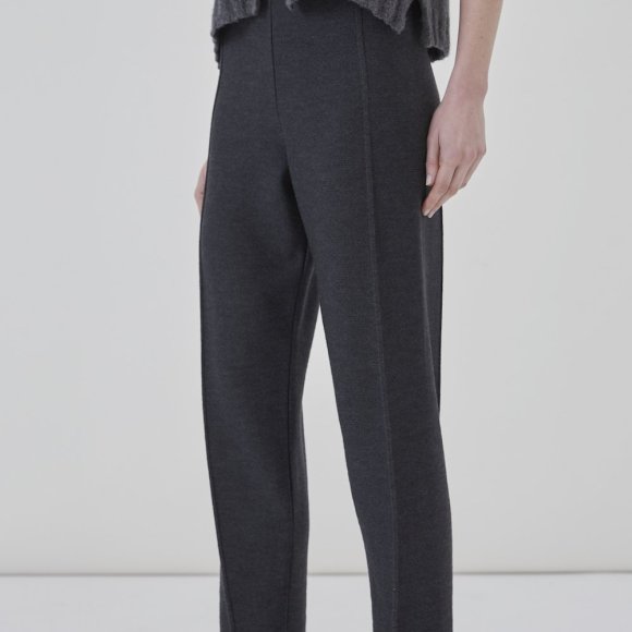 Palla Knitted Trousers in Charcoal | The Collaborative Store