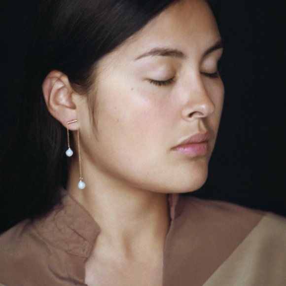 Twin Earrings With Rosebud Pearls | The Collaborative Store