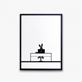 Working Rabbit Print | The Collaborative Store